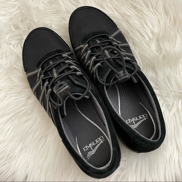 Dansko Black and Gray Slip-On Sneakers - Picture 11 of 11